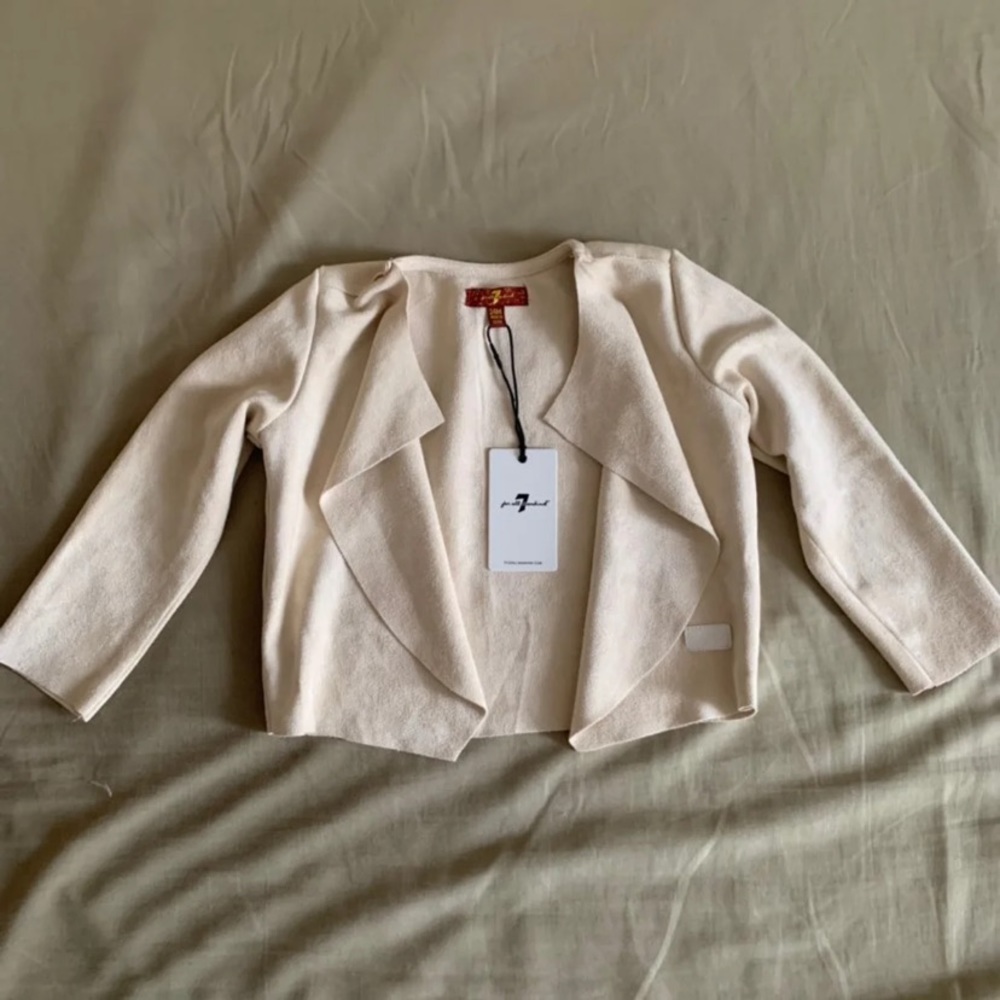 NWT 7FAM toddler lightweight jacket 24M